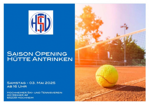 Flyer Hütteantrinken ´25